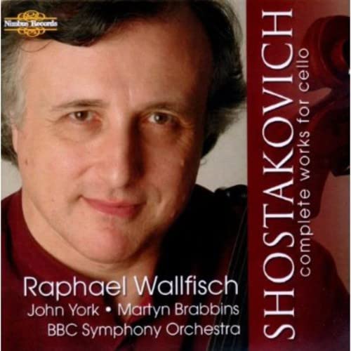 Chostakovitch Les oeuvres pour violoncelle / Complete Works for Cello Raphael Wallfisch Chostakovitch Les oeuvres pour violoncelle / Complete Works for Cello Raphael Wallfisch