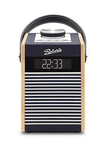 Roberts RAMBLER MIDI FM/DAB/DAB+ Digital Radio with Bluetooth, Navy Blue