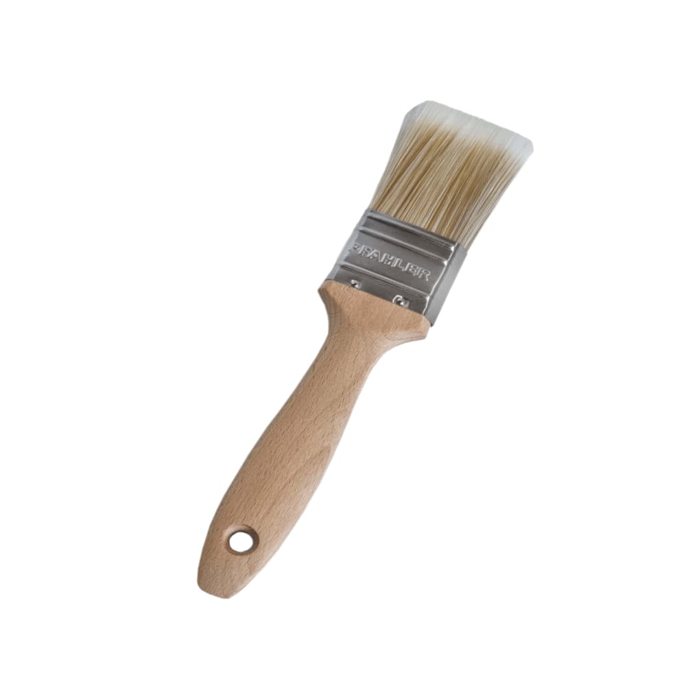 Osmo Landhausfarbe High Solid 0,75 L Wetterschutzfarbe Wasserabweisend Weiß 2101 + Pinsel