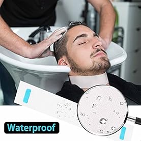 Alternative view of 5 Rolls Disposable Neck Strips for Barber Shop,Professional Stretchy Paper Hairdressing&Haircut Accessory Tool