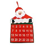 Este lindo calendario navideño de adornos navideños es una adición divertida a las decoraciones navideñas que los niños y adultos esperan poner año tras año.