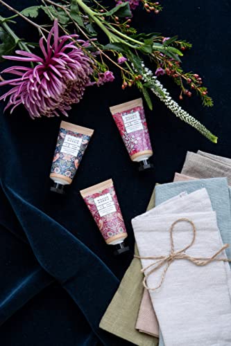 William Morris At Home Patchouli & Red Berry Hand Cream Gift Set | Enriched With Shea Butter & Essential Oils | Travel Friendly Sizes | 3 x 30ml - Image 4