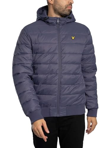 Lyle & Scott Men's Wadded Jacket, Graystone, L