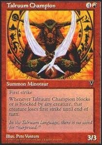 Magic: the Gathering - Talruum Champion - Visions