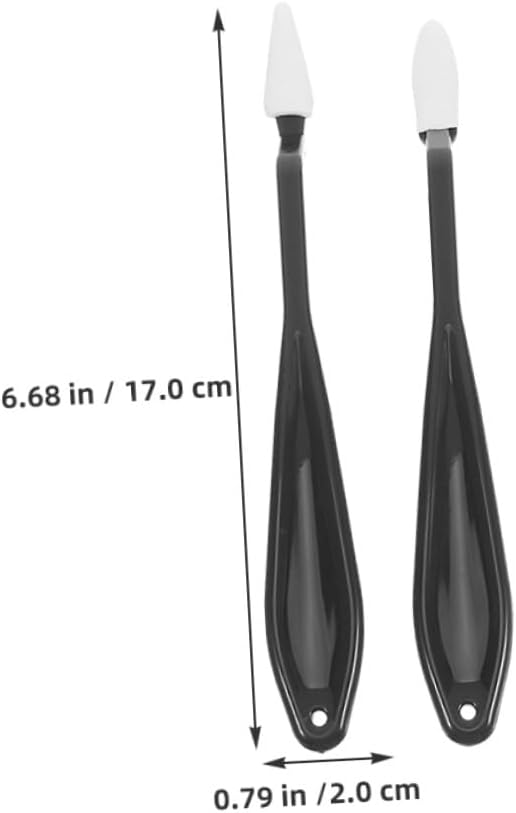 OHPHCALL Blending Stumps Set with Replacement Tips, Black Paper Art Sketch Eraser Brush for Students, Highlight Detail Drawing Blenders for Fine Art and Sketching