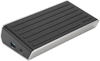 Targus 4K Universal Docking Station, USB 3.0, Single 4K or Dual HD Video, Black (DOCK130EUZ)