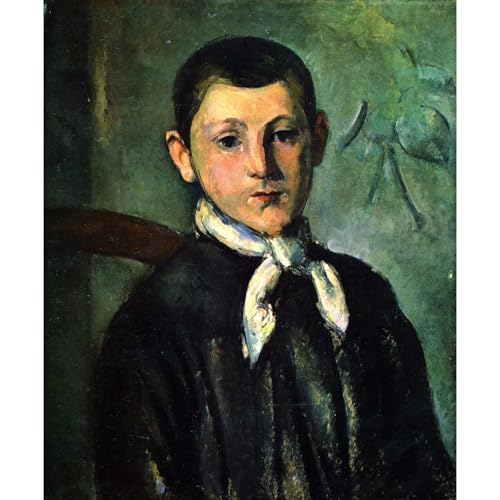 Portrait de Lois Guillaime par Cézanne poster imprimé 76x101 cm pour salon