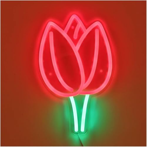 Lampe au néon rose enseigne contre les murs trop vides