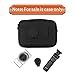 Camera Case Compatible with Sony Alpha ZV-E10 / ZV-1F / ZV-1 / ZV-1 II Vlog Camera with Shoulder Strap by LTGEM, Fits Vlogger Accessory Kit Tripod and Microphone, Black