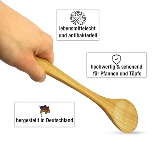 Kochlöffel aus Kirschholz 30 cm von SOHFA