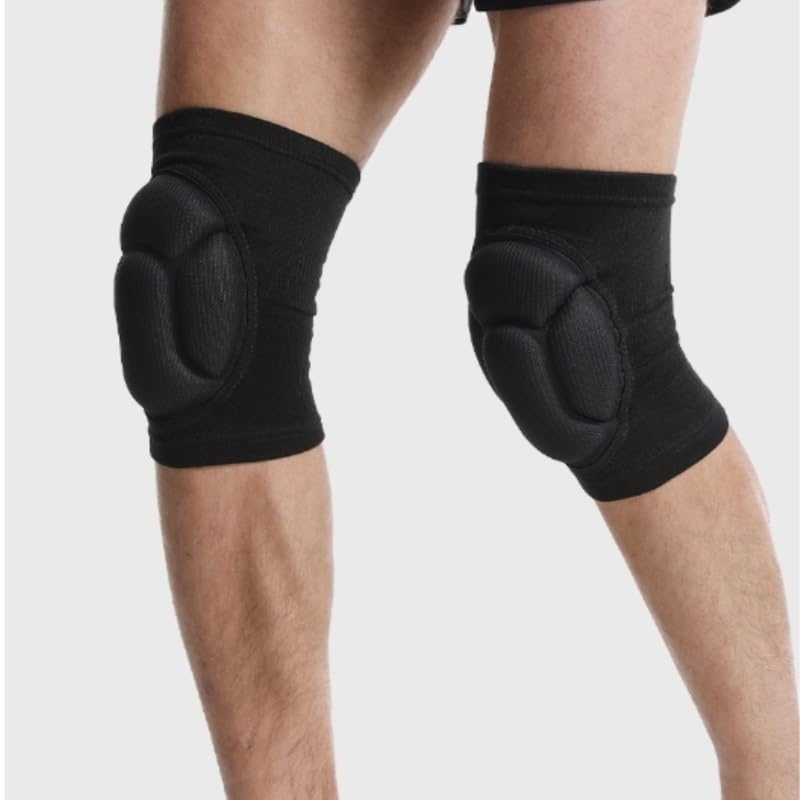 Sports Knee Pads Skiing Thickened Sponge Men and Women Crawling Protective Gear