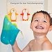 Nuby Tear-Free Rinse Pail, Aqua or White, 5 Inch (Pack of 1)