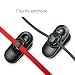 Produktbild Ohrklemmen für Shirt, Kopfhörer-Clip für Beats x Urbeats 3 Powerbeats3 JBL T110BT Kopfhörer-Headset, Kabel-Clip an Ihrer Kleidung, um Kopfhörer-Mikrofonkabel an Ort und Stelle zu halten