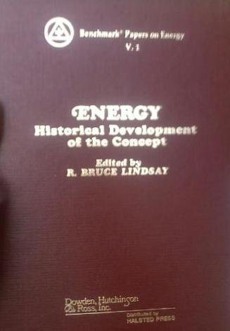 Energy: Historical Development of the Concept (... 0470538813 Book Cover