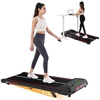 CITYSPORTS Walking Pad,14% Incline Under Desk Treadmill,6 km/h,Portable