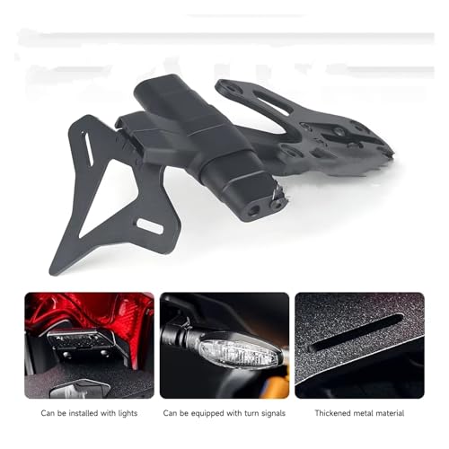Support de plaque d'immatriculation pour Speed Triple 1200RS style épuré