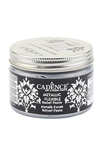 Cadence Pasta Flexible Metalica Silver150ml