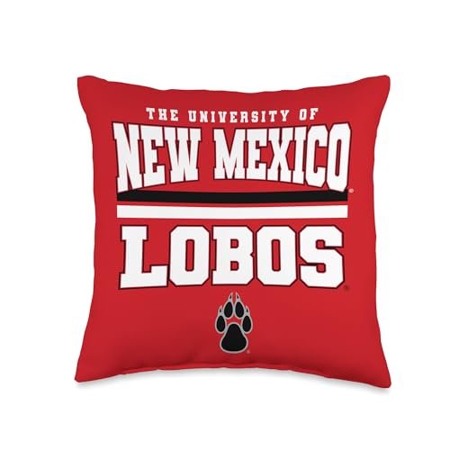 New Mexico Lobos | Official University of NCAA | VNPNMX301 Throw Pillow