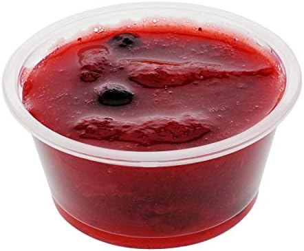 AmerCare Poly Translucent Portion Cup, 2 Oz, Case of 2500