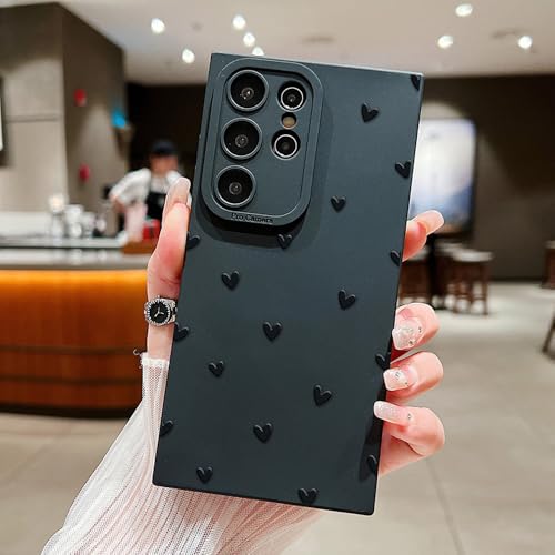 Coque en silicone imprimé affectueux pour Samsung S24 Ultra et A55