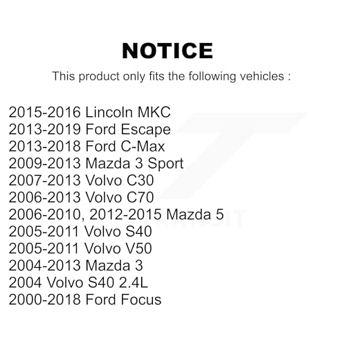 Top Quality Rear Upper Suspension Control Arm 72-CK100002 Replacement For Ford Escape Mazda 3 Focus 5 Volvo C-Max S40 C30 Lincoln MKC V50 C70 Sport by TOP QUALITY - Image 2