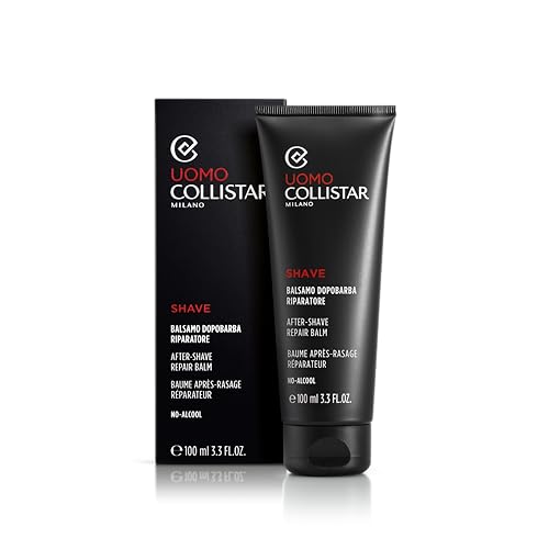 Collistar Męski balsam po goleniu, optymalny do delikatnej i drażliwej skóry, nawilżający i kojący, bez alkoholu, 100 ml