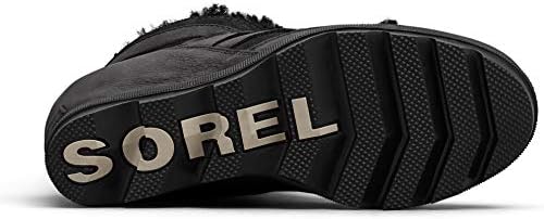 Sorel Women's Joan of Arctic Wedge Boots, Black, 10 Medium US | Image 3