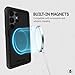 Pelican Voyager Samsung Galaxy S25 Ultra Case [Magnetic and Wireless Charging] Case w/ 18ft MIL-STD Drop Protection - Heavy Duty Cover w/Belt Clip Holster for Samsung Galaxy S25 Ultra 6.9