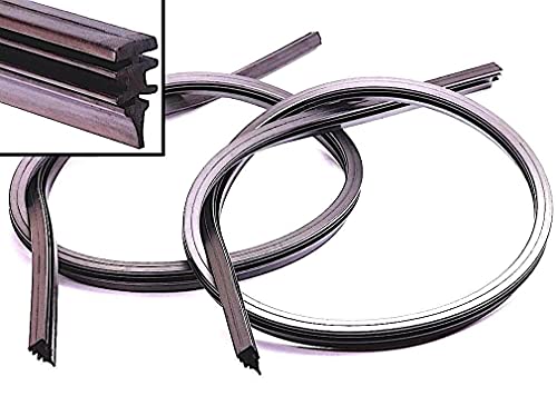 DOBO® 8 Gommini spazzole Tergicristallo gomma auto ricambio 500 mm misura regolabile sostituzione tergicristalli ricambio
