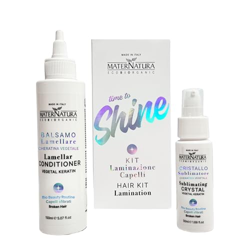 Kit lamination cheveux Maternatura réparateur pour réparer les cheveux cassants