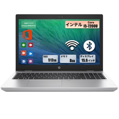�y�����ςݕi�z�m�[�g�p�\�R�� H P ProBook 650g4 ��7���� �C���e�� i5 7200U(2.5Ghz) /�w��F��/������8GB/SSD512GB/15.6�C���`HD(1366*768)/Windows11��office2019����/WEB