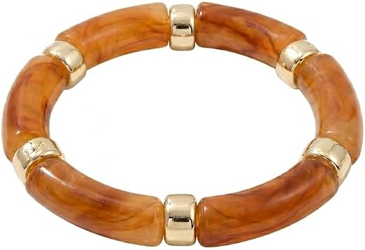 Retro Geometric Multicolor Marble Acrylic Bangles for Women | Fashion jewelry Accessories