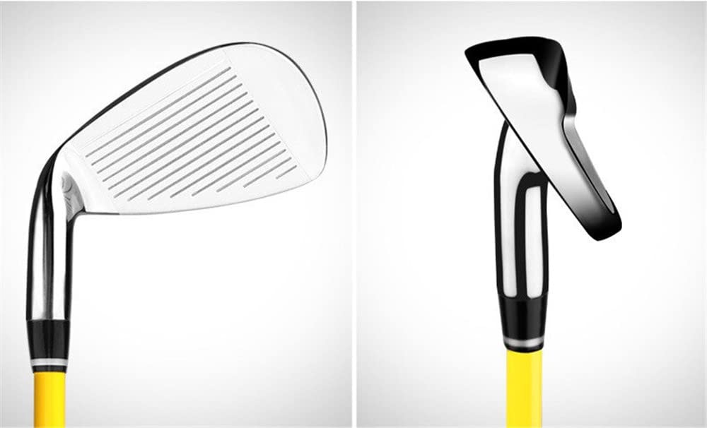 #7 Fer de club de golf à 38 degrés avec manche en graphite pour droitier pour débutants, garçons et filles, golfeurs dans des clubs simples âgés de 3 à 12 ans