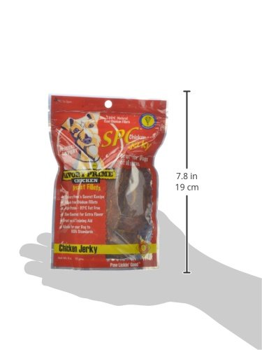 Savory Prime Chicken Jerky Treat, 4-Ounce #TOP3