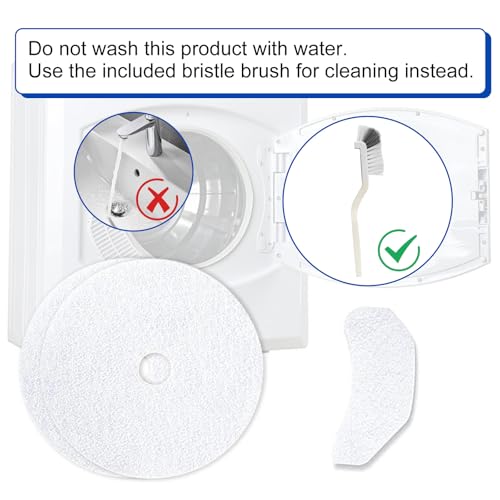 (20 Pack) Dryer Intake & Exhaust Vent Filter Set - 16 Intake + 4 Vent Air Filters for Efficient Lint Trapping & Fire Prevention - Fits Most Dryers