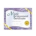 Music Achievement Certificate (Set of 30), Multi, 8.5-x-11-inch
