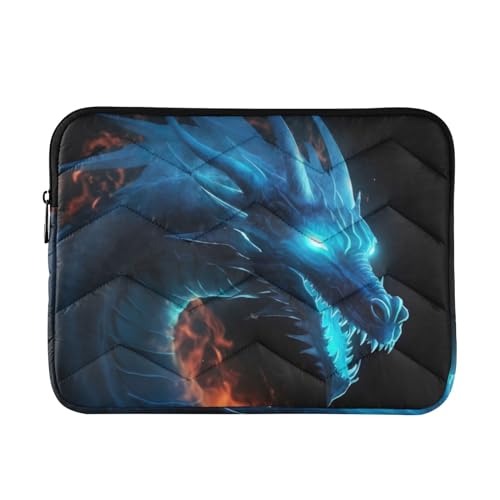 Funda para portátil azul Fire Dragon 13-14 pulg miniatura 1