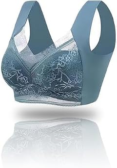 Zenchic Push Up Lace Bras Womens Comfy Anti-Sagging Plus Size Sports Posture Correction Bra