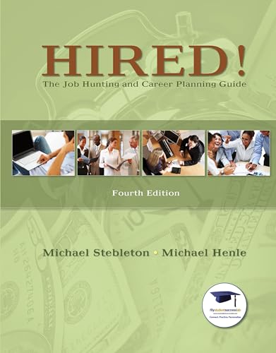Hired! The Job Hunting and Career Planning Guide (MyStudentSuccessLab (Access Codes))
