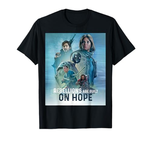 T-shirt Star Wars Rogue One Built On Hope de la Celebration Mural pour fan
