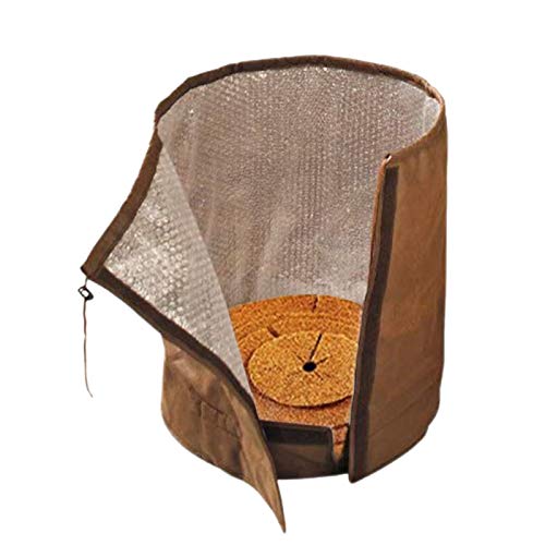 Preisvergleich Produktbild MOVKZACV Pflanzentopfschutz, multifunktional, für den Außenbereich, Garten, Hinterhof, Frostschutz, UV-beständig, Gemüse, warm, isoliert, Winterschutz