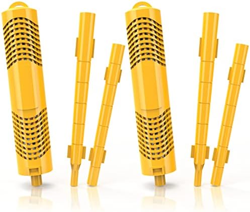 ROYOR Spa Mineral Sticks for Hot Tub Supplies, Hot Tub Mineral Stick Inserts Filter Cartridge - 2 Pack