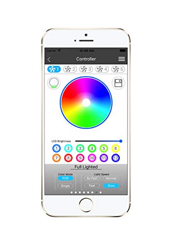 Thermaltake CL-F076-PL12SW-A Ventilateur, Refroidisseur et radiateur Boitier PC 12 cm Noir