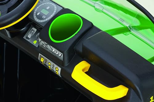Peg Perego John Deere Gator XUV Extra-Large 12 Volt Ride-on, Durable Design for Kids 3-8, Green