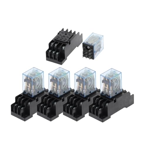 Relais de puissance MY3NJ 11 broches AC 36V avec embase PYF11A pour circuit de commande