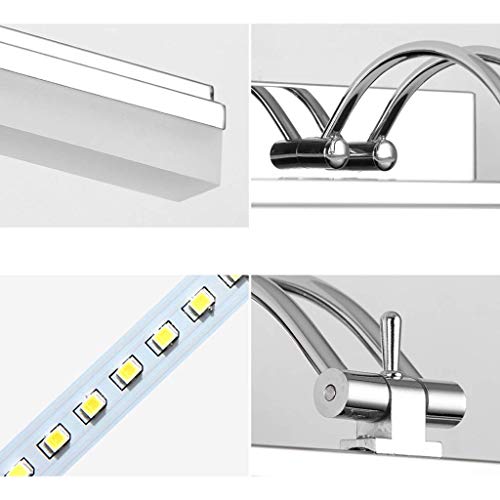 Lumière LED salle de bains moderne blanche pour illuminer votre miroir - 3