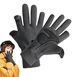 Guantes térmicos resistentes al viento, guantes de ciclismo resistentes al viento, diseño cálido y acogedor, guantes de equitación, guantes cálidos para familiares, amigos, colegas