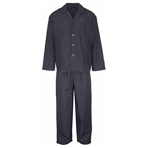 Champion Men's Navy Polycotton Long Pyjama Set Cover