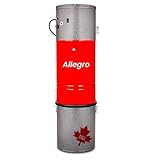 Allegro MU4200 Classic Central Vacuum System Power Unit – Ametek Tangential Bypass Motor Up to 3,000 Square Foot Homes – Made in Canada