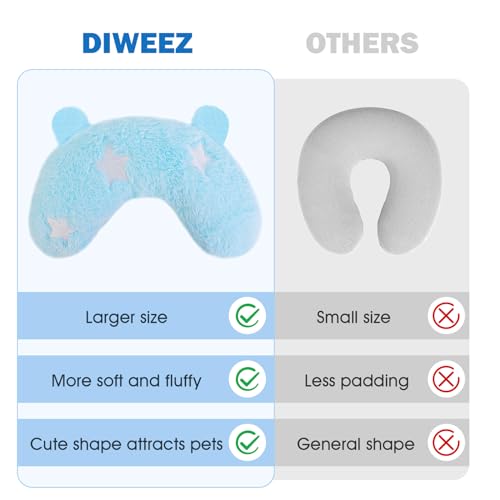 Pet-Pillow-for-Dogs-Cats-Dog-Calming-Pillow-Dog-Neck-Pillow-U-Shaped-Pillow-for-Dogs-Cat-Soft-Fluffy-Cat-Bed-Pillow-Pet-Calming-Toy-Joint-Relief-Sleeping-Improve-for-PetsBlue - Cucciolini Doodles   Pet-Pillow-for-Dogs-Cats-Dog-Calming-Pillow-Dog-Neck-Pillow-U-Shaped-Pillow-for-Dogs-Cat-Soft-Fluffy-Cat-Bed-Pillow-Pet-Calming-Toy-Joint-Relief-Sleeping-Improve-for-PetsBlue